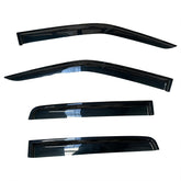 TRADIESCHOICE Weathershields for Nissan Navara D40 Door Window Visors 2006-2014 | Weather Shields